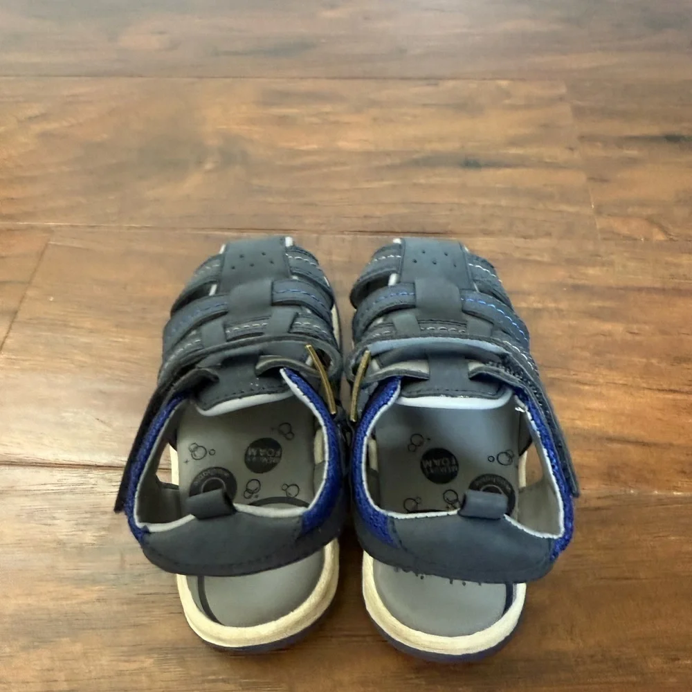 Stride Rite Paddy Navy Blue Sandals-Size 7M